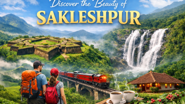 Sakleshpur hill station featuring Manjarabad Fort, Mallalli Falls, coffee plantations, train bridge and homestay in Western Ghats Karnataka
