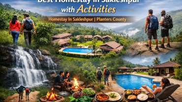 Best Homestay in Sakleshpur with activities – Coffee estate stay at Planters County homestay with trekking, swimming pool and plantation walk